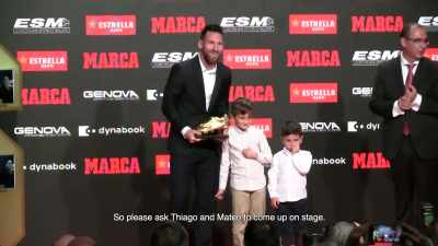 [audience applauds] - Lionel Messi - The Greatest