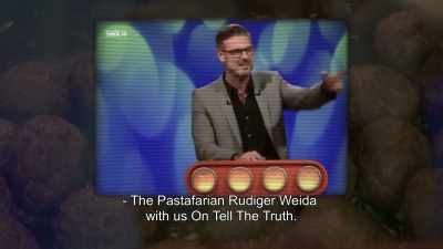 [audience applauds] - I, Pastafari: A Flying Spaghetti Monster Story