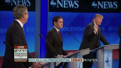 [audience booing] - The Accidental President