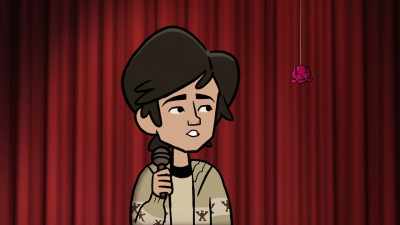 [audience chatters] - Tig Notaro: Drawn