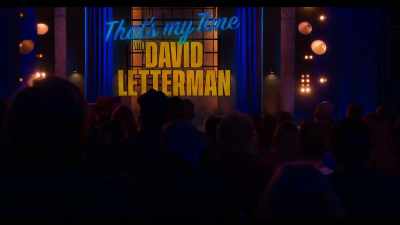 -[audience cheering and applauding]
-[band plays intro to "Marinade"] - That’s My Time with David Letterman