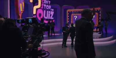 [audience cheering, applauding] - Quiz Lady