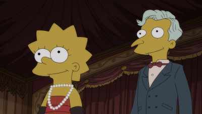 [audience cheering] - The Simpsons: The Past and the Furious