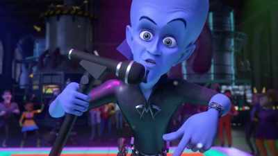 (audience cheering) - Megamind vs. the Doom Syndicate