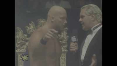 [audience cheering] - Mr. McMahon