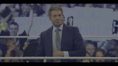 [audience cheering] - Mr. McMahon