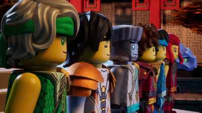 [audience cheering] - LEGO Ninjago: Dragons Rising