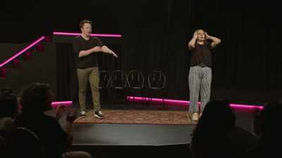 (audience cheering) - Bigger! With Brennan & Izzy