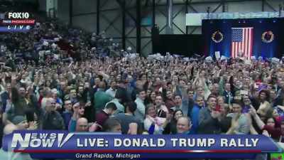 [audience cheering] - The Accidental President