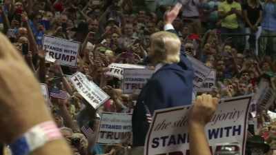 [audience cheering] - The Accidental President