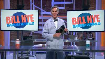 [audience cheering] - Bill Nye Saves the World