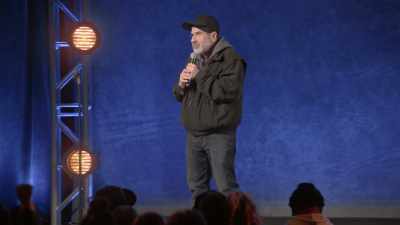 [audience cheering] - Dave Attell: Hot Cross Buns