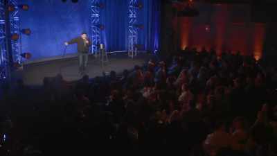 [audience cheering] - Dave Attell: Hot Cross Buns