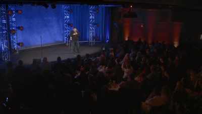 - [audience cheering]
- Thank you. Thank you. - Dave Attell: Hot Cross Buns