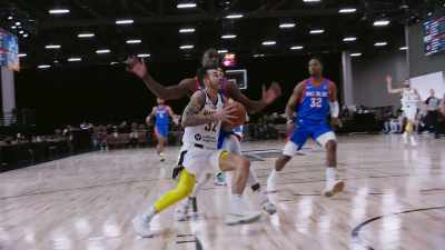 - [audience cheering]
- [unintelligible chatter] - Destination NBA: A G League Odyssey