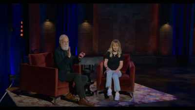 [audience cheers and applauds] - That’s My Time with David Letterman