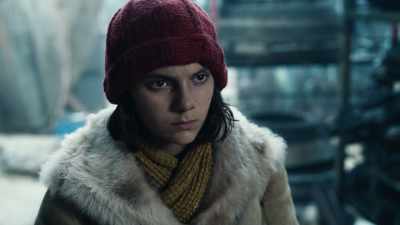 [audience chuckles, cheers] - His Dark Materials