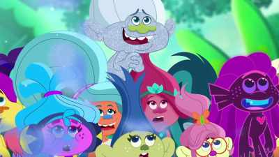 [ audience gasps ] - Trolls: TrollsTopia