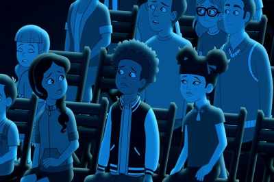 [audience gasps] - The Magic School Bus Rides Again