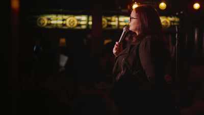 [audience groans and laughs] - Adrienne Iapalucci: The Dark Queen