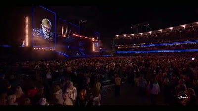 (audience hooting) - Elton John Live: Farewell from Dodger Stadium