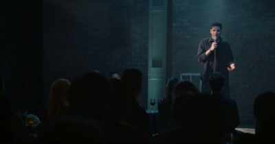 (AUDIENCE LAUGHING, APPLAUDING) - drew michael: red blue green