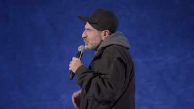 - [audience laughing]
- [Attell chuckles] - Dave Attell: Hot Cross Buns