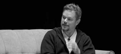 - [audience laughing]
- Because they were
going to Europe - SmartLess: On the Road