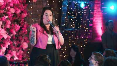 [audience laughing, cheering] - Liza Treyger: Night Owl