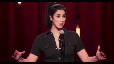 [audience laughing and groaning] - Sarah Silverman: A Speck of Dust