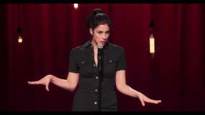 [audience laughing and groaning] - Sarah Silverman: A Speck of Dust