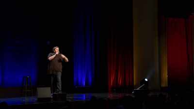 [audience laughing] - Tim Dillon: A Real Hero