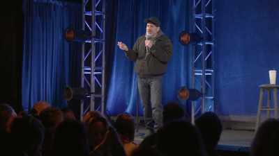 [audience laughing] - Dave Attell: Hot Cross Buns