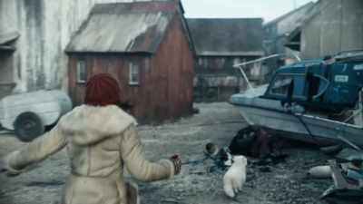 [audience laughing] - His Dark Materials