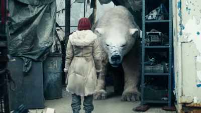[audience laughing] - His Dark Materials