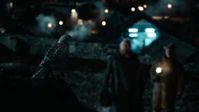[audience laughing] - His Dark Materials