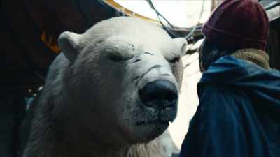 [audience laughing] - His Dark Materials