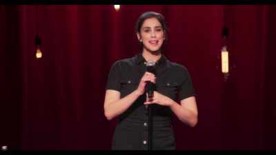 [audience laughing] - Sarah Silverman: A Speck of Dust