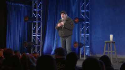 [audience laughing] - Dave Attell: Hot Cross Buns