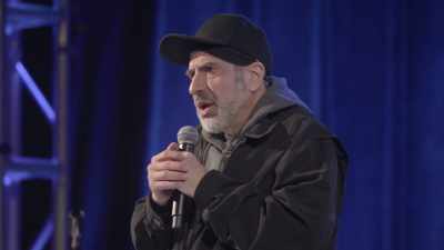 [audience laughing] - Dave Attell: Hot Cross Buns