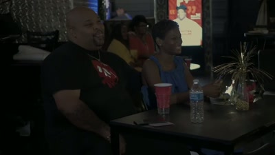 (audience laughing) - Homeboys