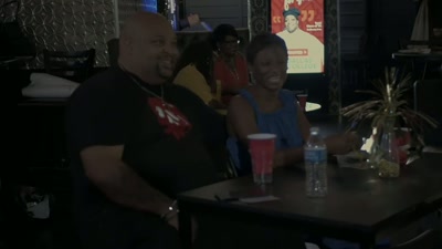 (audience laughing) - Homeboys