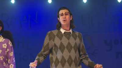 (audience laughing) - Nerdy Prudes Must Die