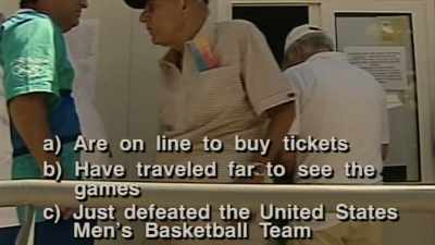 [audience laughing] - The Redeem Team