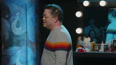 (audience laughing) - Chris Grace: As Scarlett Johansson