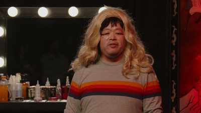 (audience laughing) - Chris Grace: As Scarlett Johansson