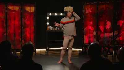 (audience laughing) - Chris Grace: As Scarlett Johansson