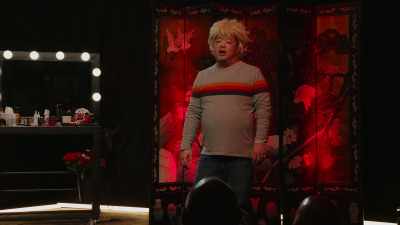 (audience laughing) - Chris Grace: As Scarlett Johansson