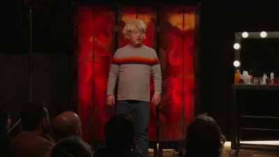 (audience laughing) - Chris Grace: As Scarlett Johansson