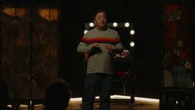 (audience laughing) - Chris Grace: As Scarlett Johansson